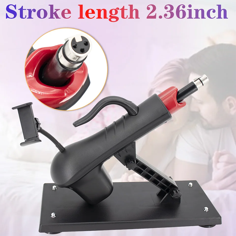 Telescopic Sex Machine Thrust Masturbation with Phone Holder