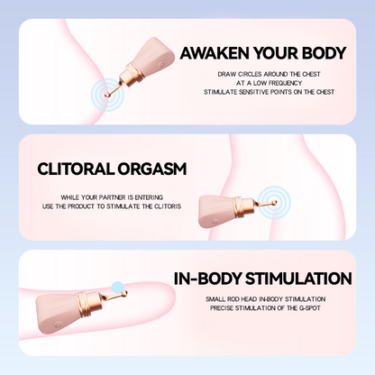 Bow Tie Clitoral & G-Spot Vibrator – Compact, High-Frequency, Instant Orgasm Stimulator