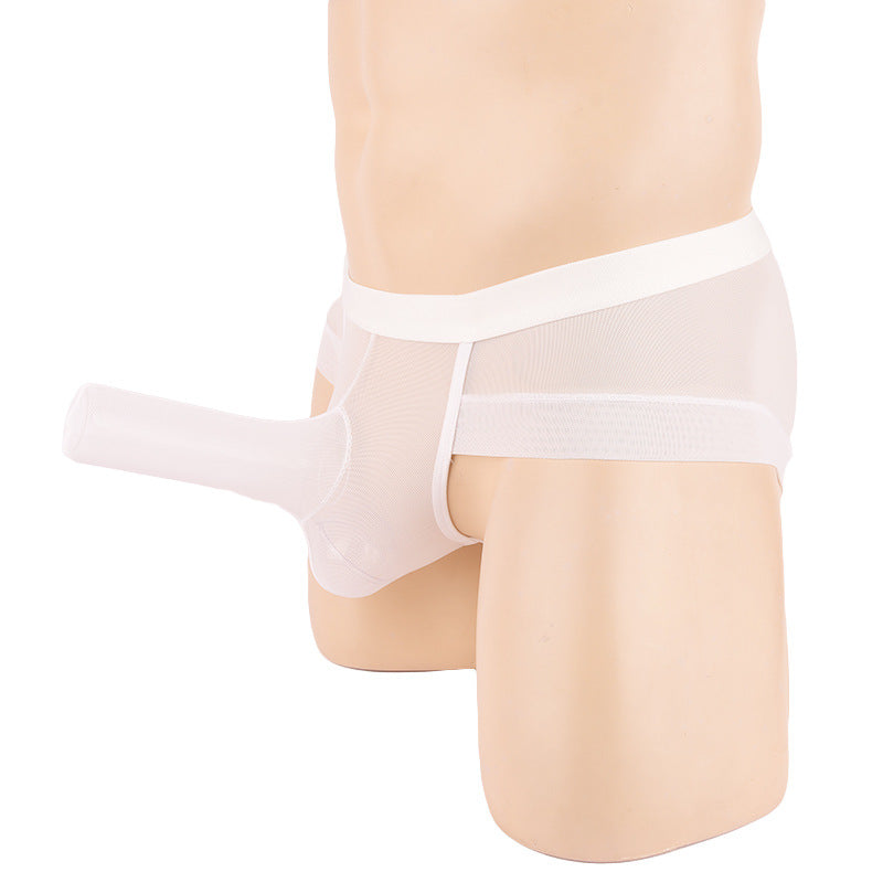 Micro Mini Hose Short Mesh Briefs