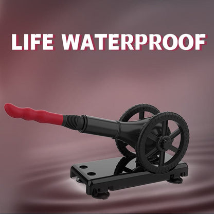 Quusvik Cannon-Shaped Thrusting Pleasure Machine with Remote Control