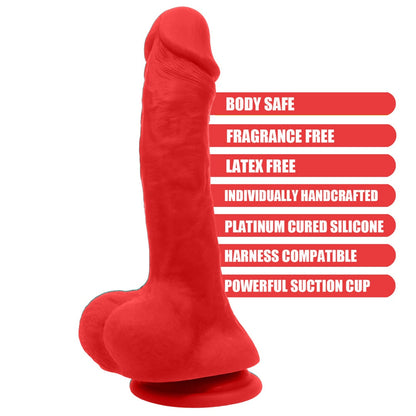 Long Silicone Dildo – Body-Safe, Multi-Color, Waterproof & Hypoallergenic