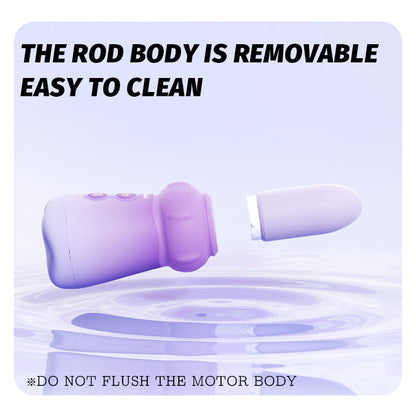 Soulsis Pinch Mushroom Dildo Vibrator – 5cm Telescopic Motion & Powerful Vibrations