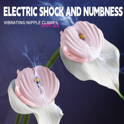 Roomfun - Shell SM Electric Shock Nipple Clamp | 5 Vibration Modes | Remote Controlled