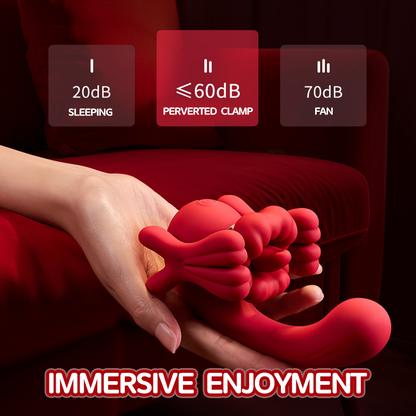 Rechargeable Tongue Vibrator with 20 Modes – Licking & Suction for Women