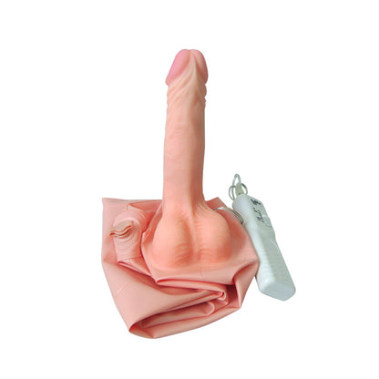 Quusvik - Bouncy Inflatable Sex Ball with Remote-Control Vibrating Realistic Dildo