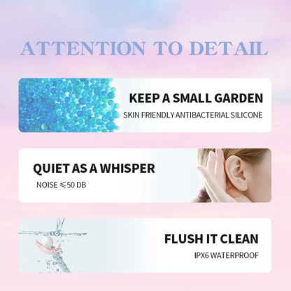 Princess Scepter Vibrator – 10 Frequency Detachable Wand with Silent Operation & Powerful Vibrations