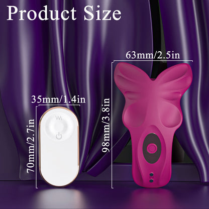 Wearable Butterfly Vibrating Egg – 3-Gear, 6-Frequency, Ultra-Thin, Silent & Waterproof Remote-Controlled Stimulator