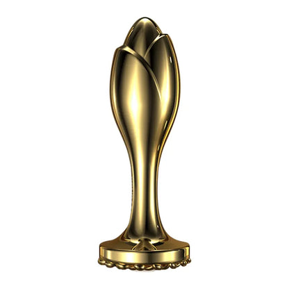 Quusvik rose anal plug in gold stainless steel for male and female1