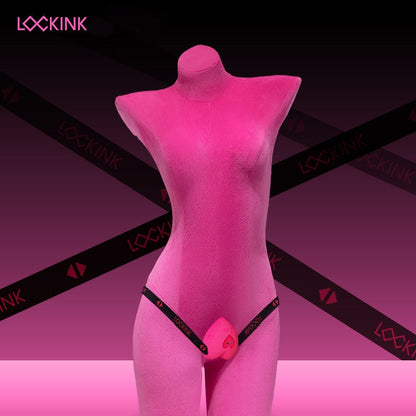 Lockink - Pink Wearable Clitoral Suction Vibrator | Remote & Hands-Free Control