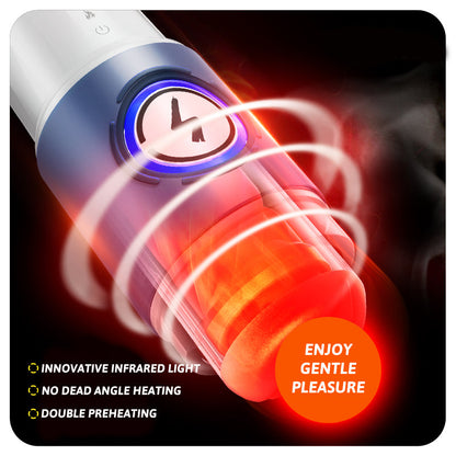 Quusvik Insulation Cabin Telescopic Male Masturbaor