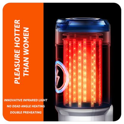 Quusvik Insulation Cabin Telescopic Male Masturbaor