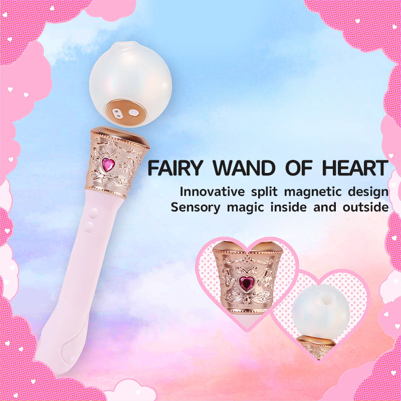 Girls Feeling 2-in-1 Unicorn Fairy Wand Vibrator 8 Suction & 10 Vibration Modes Quusvik Girls Feeling 2-in-1 Unicorn Fairy Wand Vibrator 8 Suction & 10 Vibration Modes Quusvik