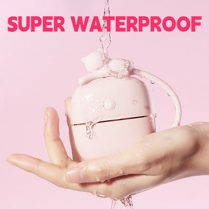 Headset Cat Sucking Vibrator – 10-Mode G-Spot & Clitoral Stimulator with Wireless Remote