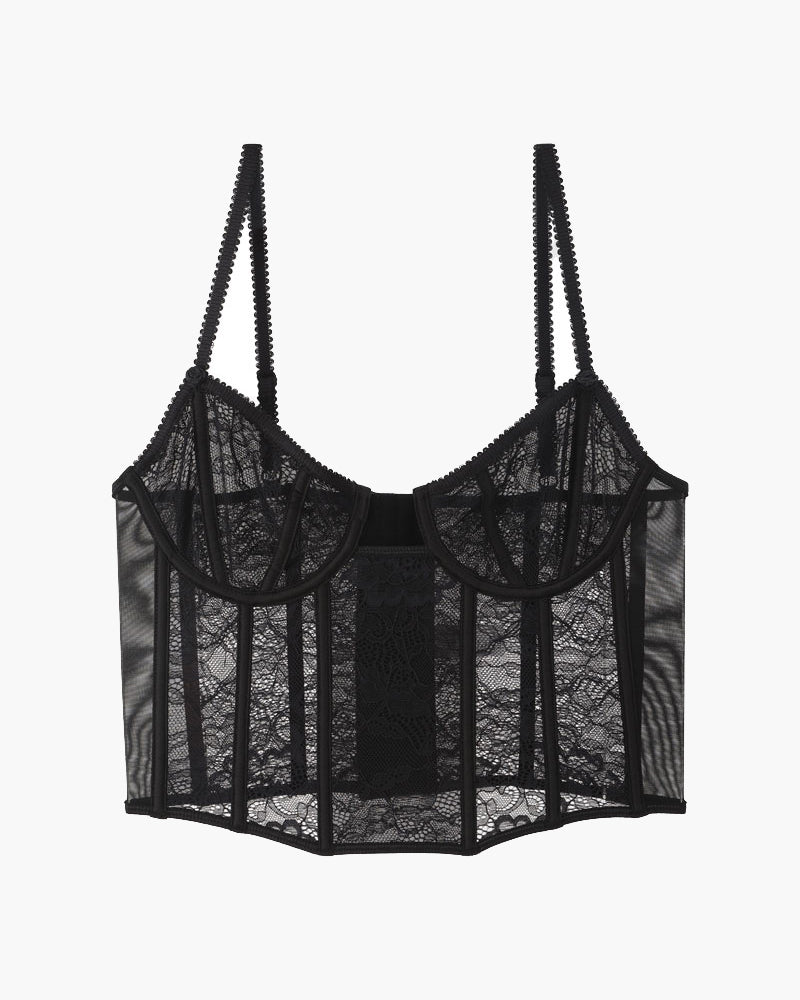 Push Up Corset Bra and Panty Sets