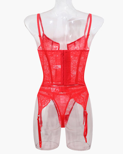 Push Up Corset Bra and Panty Sets