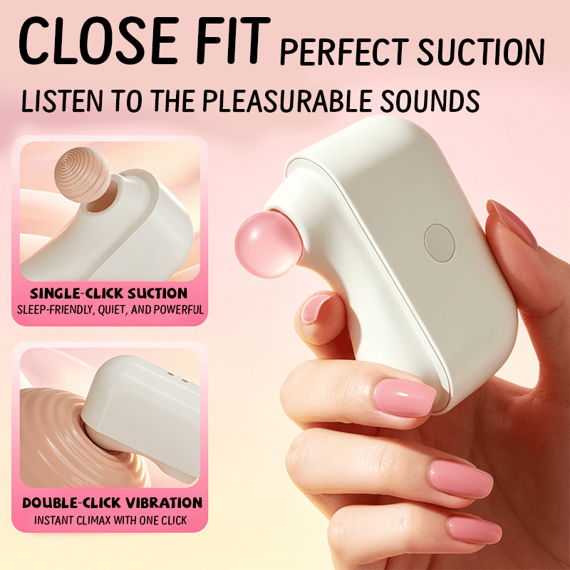 CCPods Clitoral Suction & Vibrator (Mini Satchel Leather Case Edition)