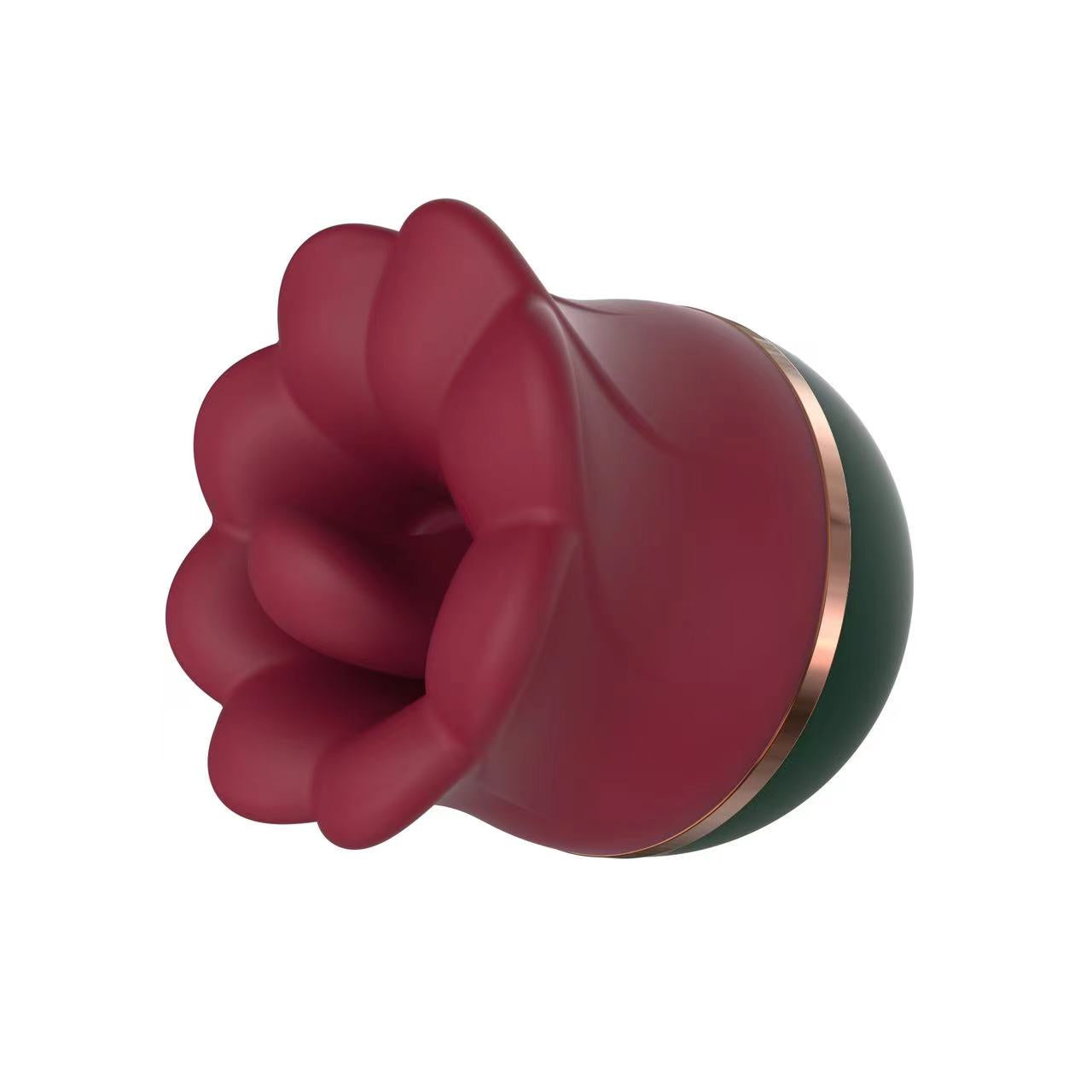 Quusvik red clitoris vibrator for oral sex simulation with sucking, licking, and swinging features7