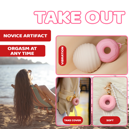 Quusvik Donut Pearl Chain APP Diving Egg Female Masturbator