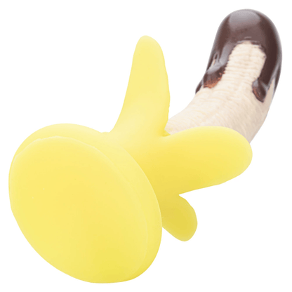 Chocolate Banana Silicone Dildo