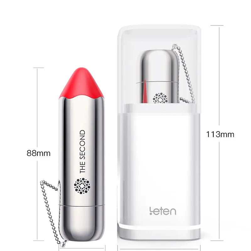 Quusvik Little Silver Bullet Lipstick Vibrator for Women3