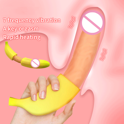 Quusvik- Banana Dildo Vibrator Realistic Huge Penis G Spot Dildo - Quusvik