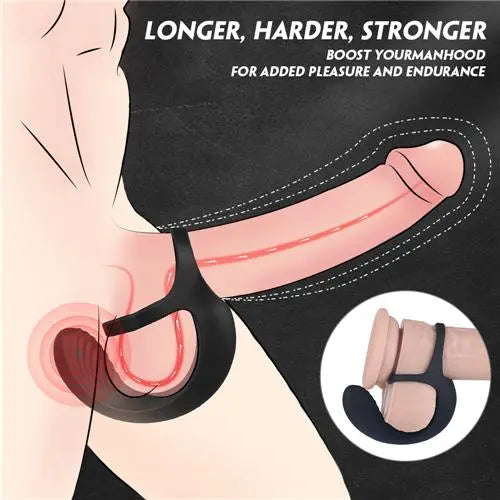 Quusvik remote penis vibrator ring for enhanced pleasure1