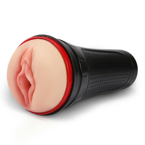 Quusvik- 2 IN1 Vibrating & Realistic Vagina Fleshlight Masturbator - Quusvik