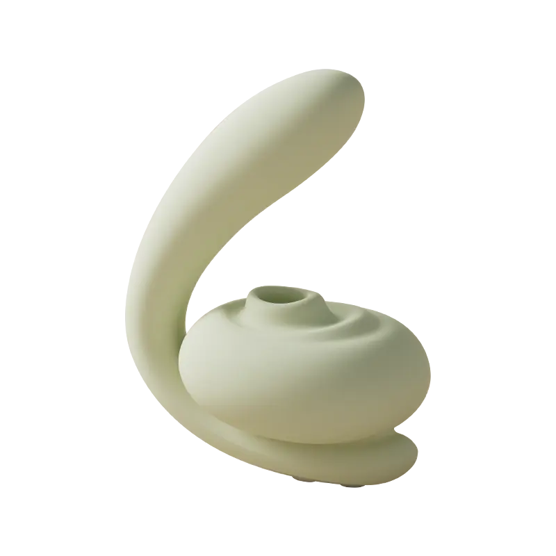 Quusvik 2-in-1 Clit Sucking Vibrator for Double Pleasure Women's Toy6