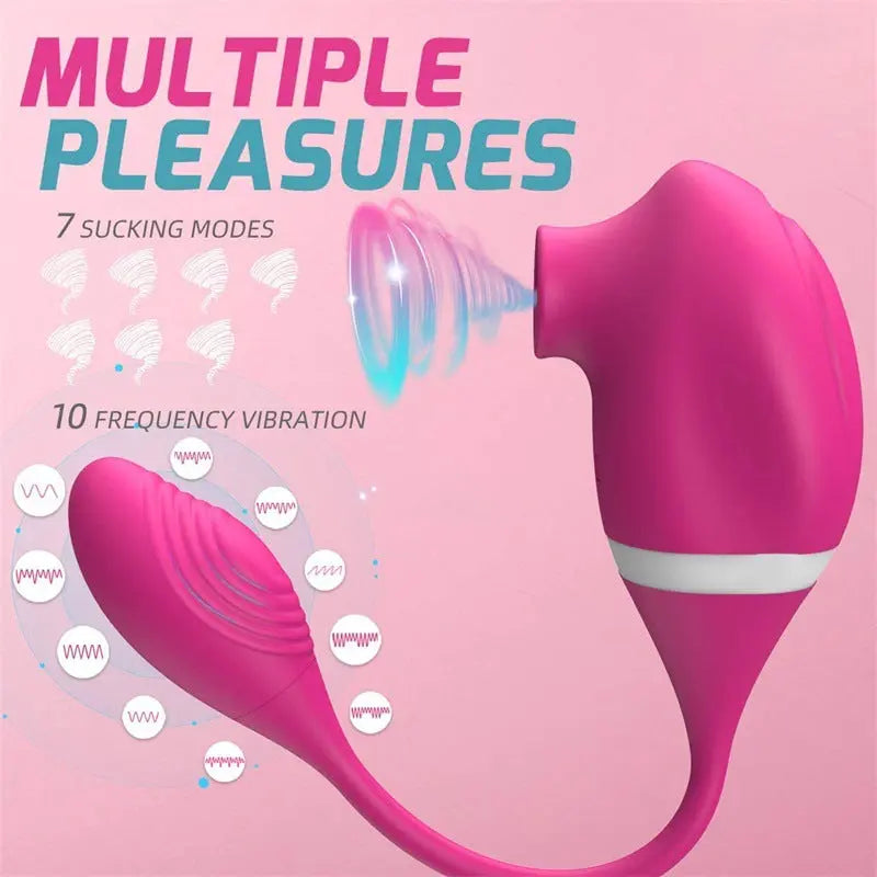 Quusvik Sucking and Vibration Mini Bullet Egg for discreet pleasure2