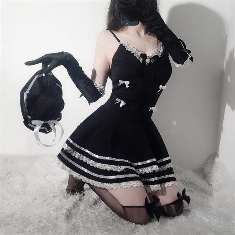 T-A175 role-playing sexy maid dress - Quusvik