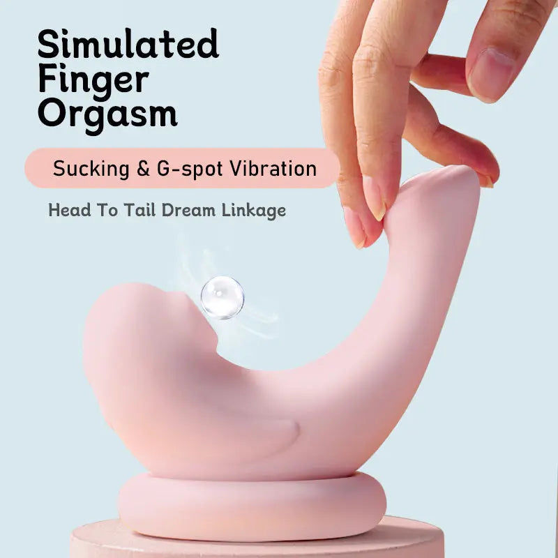 Quusvik 5-Frequency Vibration Sucking Seal Vibrator for Women1