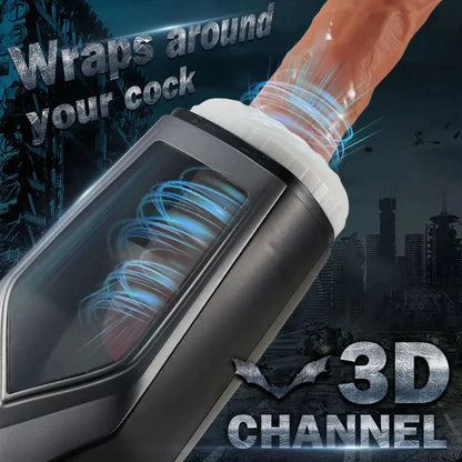 Quusvik male masturbator with thrusting and vibrating features and a large visible window3