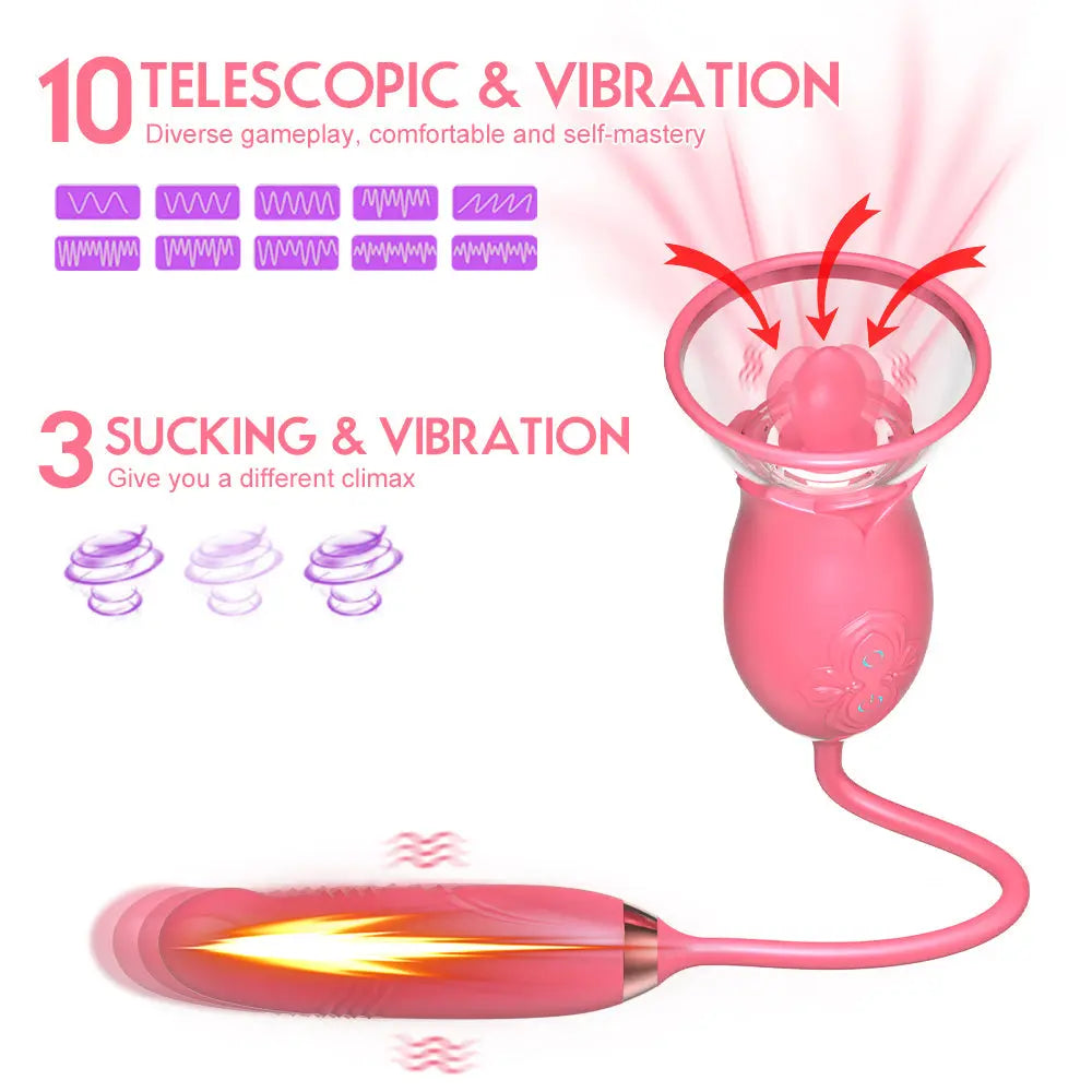 Quusvik Rose Tongue Extender Clitoris Sucker3