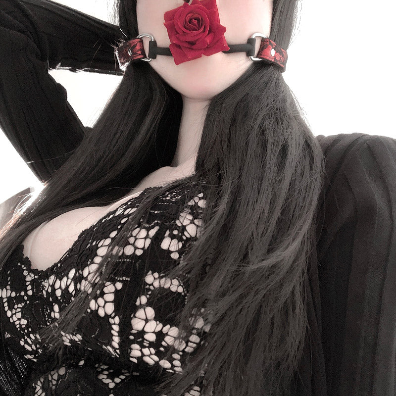 P-251 Rose Style Mask with elegant design0