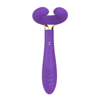 Quusvik-Penis Masturbator G Spot Vibrator Double Penetration Clit Clitoral Dildo - Quusvik