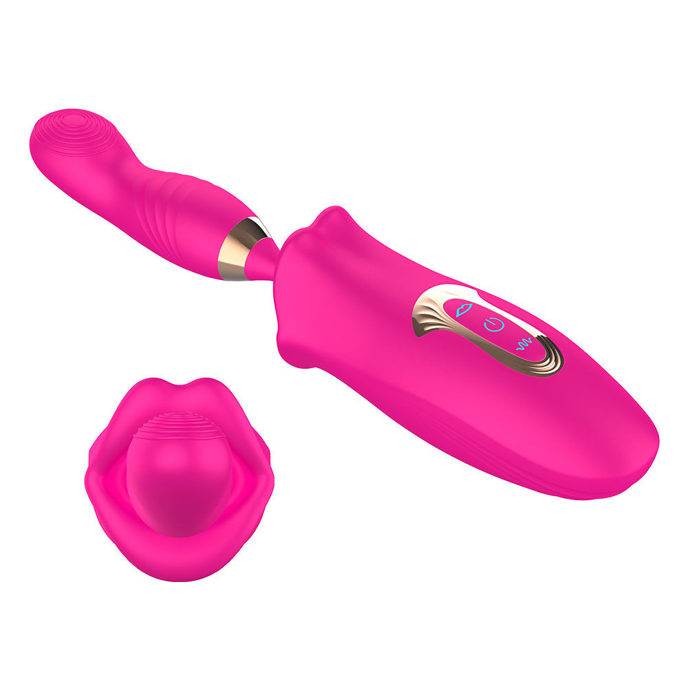 Quusvik Rose Kiss Bite Vibrator for G-spot and Clitoral Stimulation with Vagina Sucking Feature12