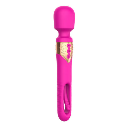 Quusvik- 3 In 1 Hollow Slapping Wand Vibrator - Quusvik