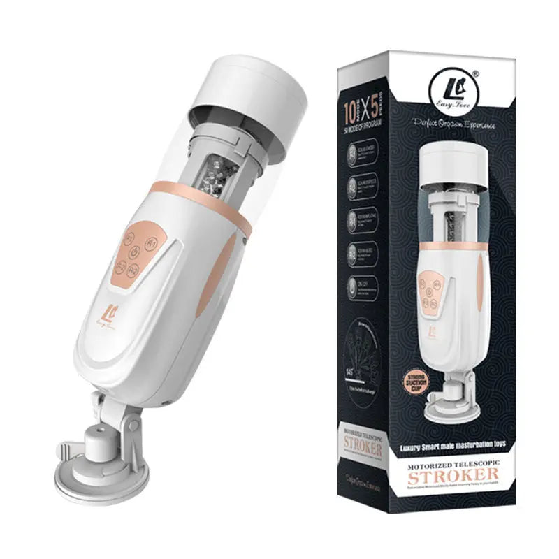 Quusvik 5-Speed Suction and Clamping Masturbator male toy3