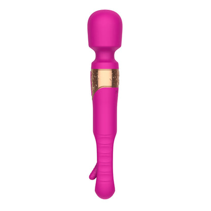 Quusvik- 3 In 1 Hollow Slapping Wand Vibrator - Quusvik