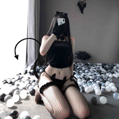 T-1050 Cute piggy three-point belly pocket - Quusvik