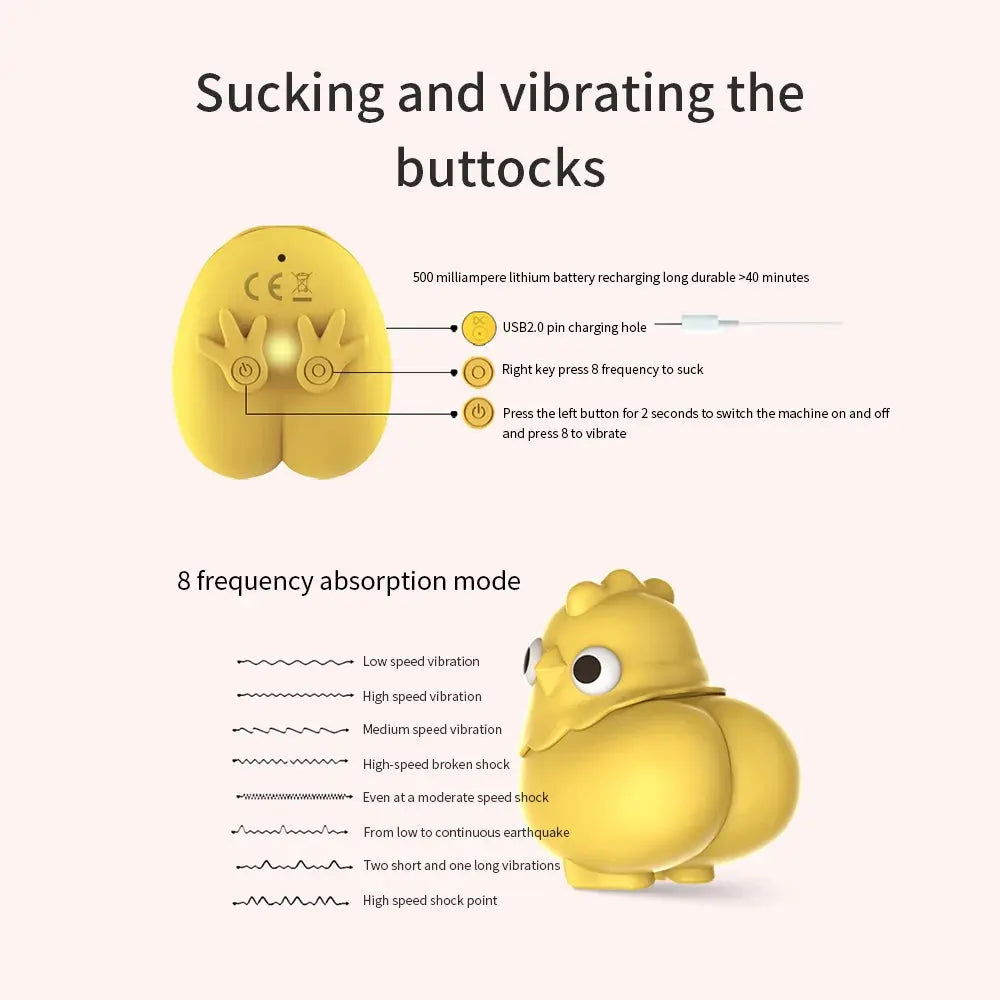 Quusvik Chicken Sucking Vibrator Clitoris Stimulator Sex Toy for Women3