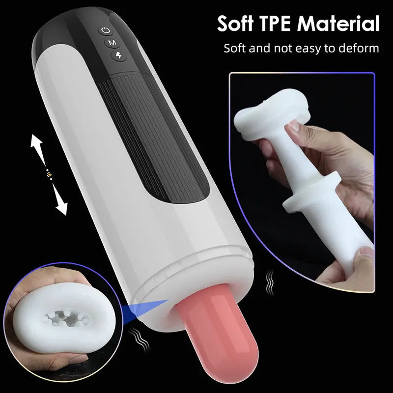 Quusvik Fully Automatic Male Telescopic Vibrating Masturbator male toy4