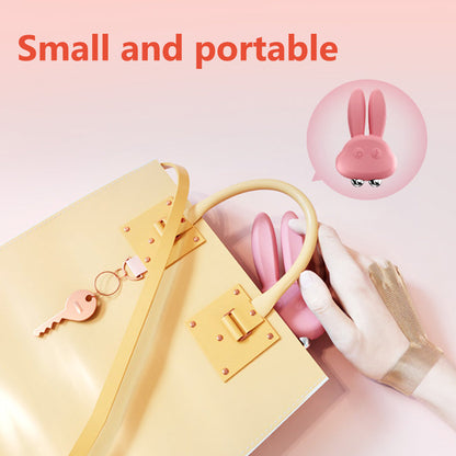 Quusvik- Electric Shock Rabbit Vibrator Cute Shaped Nipple Massager Clitoris Stimulator - Quusvik