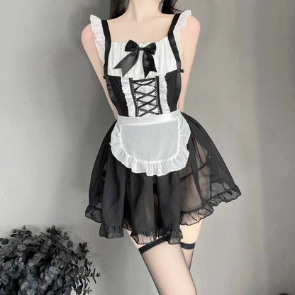 T-2362 Lace maid seduction outfit - Quusvik