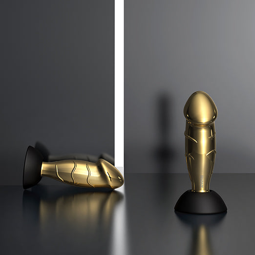 Quusvik Drunken King Kong Gilded Prostate Massager Masturbation Stick Anal Plug1