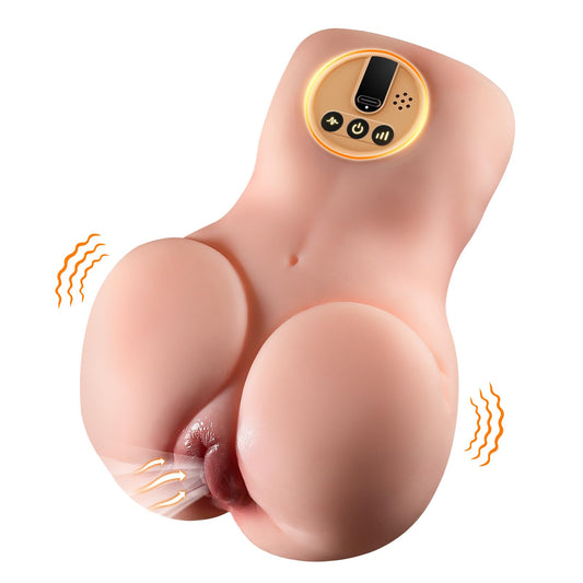 Quusvik- Sex Dolls Sex Toys for Men with 7 Wriggling 3 Vibrating Modes,Male Masturbator Pocket Pussy