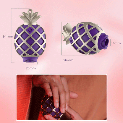 Quusvik- Pineapple Sucking Egg Skipping Licking Clitoris Sexy Toy - Quusvik