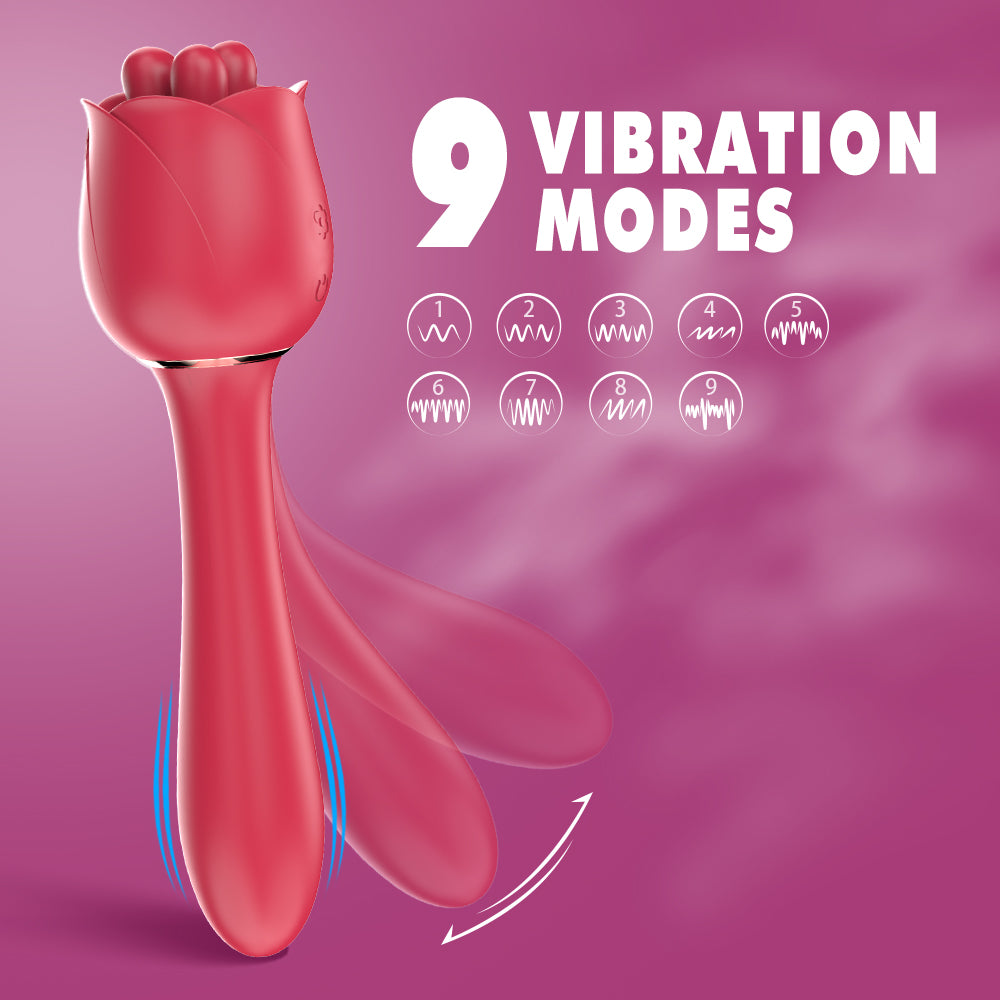 Quusvik- Rose Massage Vibrators For Women - Quusvik