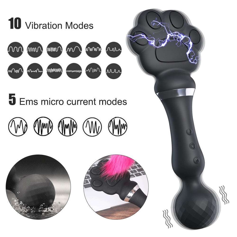 Quusvik- Cat Claw Masturbation Vibrator Vibrating Massagers for Clitoral Vagina - Quusvik