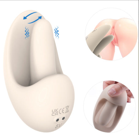 Quusvik- Tongue Shape Licking Nipples Clit Stimulation Vibrators For Women - Quusvik